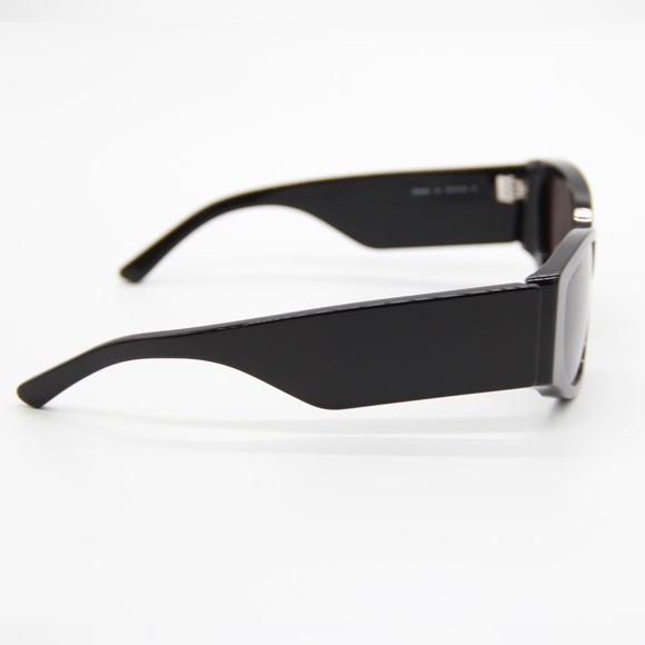 NEW BB0258S 001 OVERSIZED BALENCIAGA BLACK SUNGLASSES - Picture 12 of 15